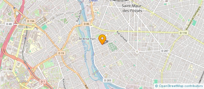 localisation de l'entreprise VALS CLEMENT à SAINT-MAUR-DES-FOSSES