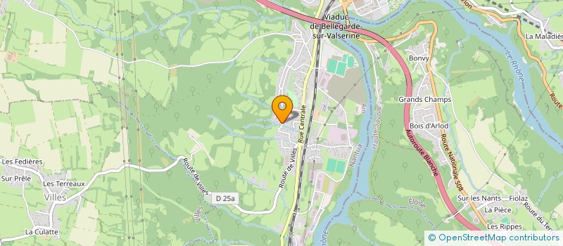 localisation de l'entreprise VALS'ELEC à VALSERHONE