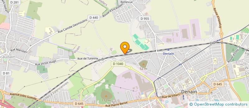 localisation de l'entreprise VALS ELECTRICITE  DENAIN