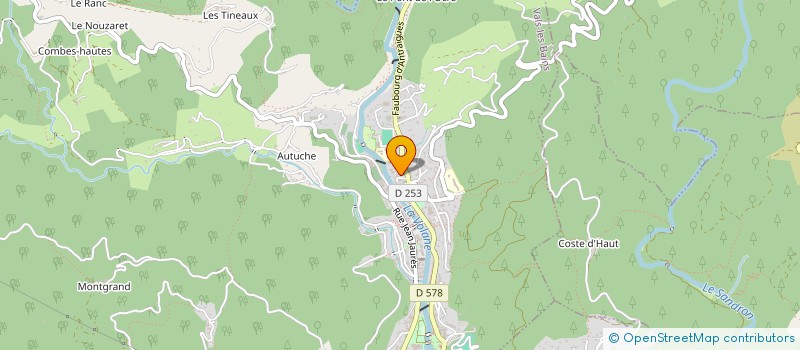localisation de l'entreprise VALS INTER PRESSE à VALS-LES-BAINS