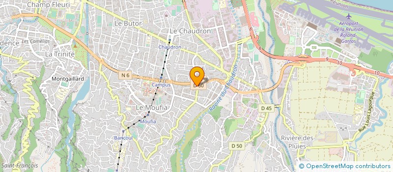 localisation de l'entreprise VALS OI à SAINT-DENIS