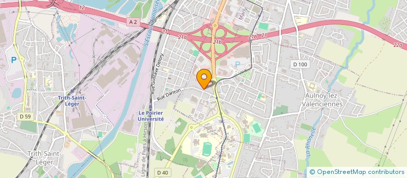 localisation de l'entreprise VALS PIZZAS à AULNOY-LEZ-VALENCIENNES
