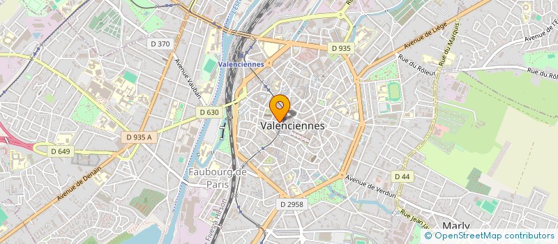 localisation de l'entreprise VALS SUN à VALENCIENNES
