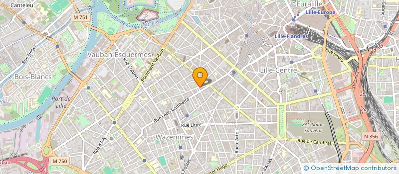 localisation de l'entreprise VALSAID à LILLE