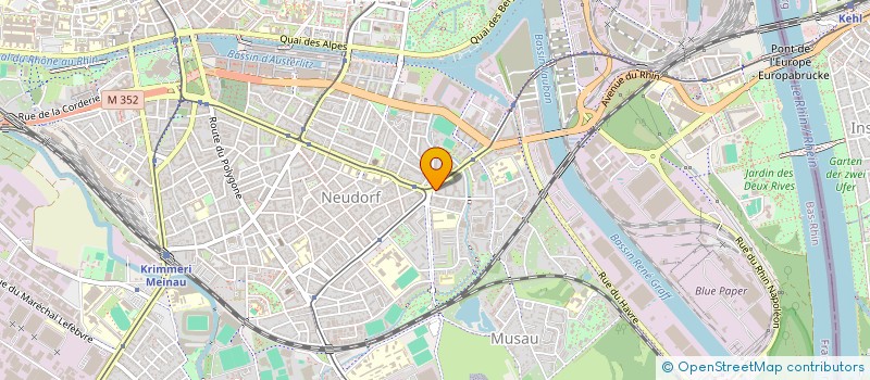 localisation de l'entreprise VALSATHE à STRASBOURG
