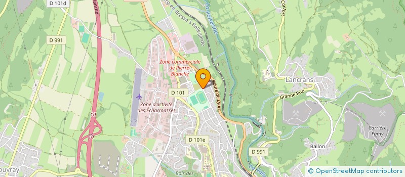 localisation de l'entreprise VALSERHONE AUTO SERVICES à VALSERHONE