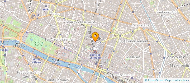 localisation de l'entreprise VALSERRE à PARIS