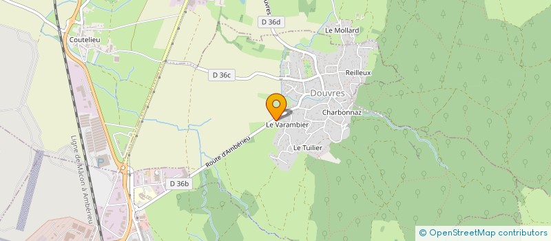 localisation de l'entreprise VALSEVEN  DOUVRES