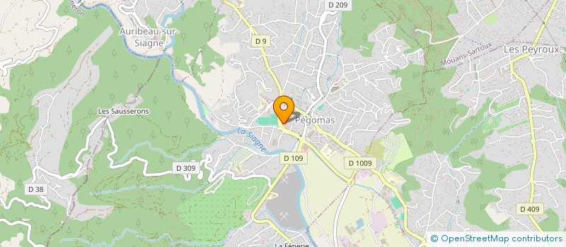 localisation de l'entreprise VALSIAGNE à PEGOMAS