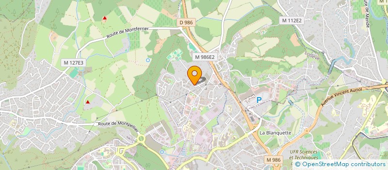 localisation de l'entreprise VALSIERE BAT  GRABELS