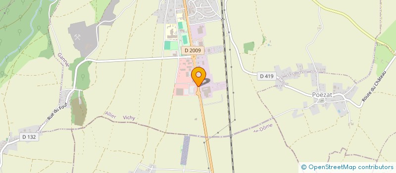 localisation de l'entreprise VALSIM  GANNAT