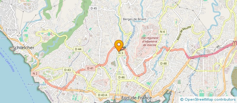 localisation de l'entreprise VALSIN IMMO  FORT-DE-FRANCE