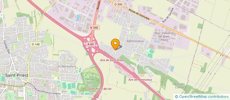 localisation de l'entreprise VALSOI  SAINT-PRIEST