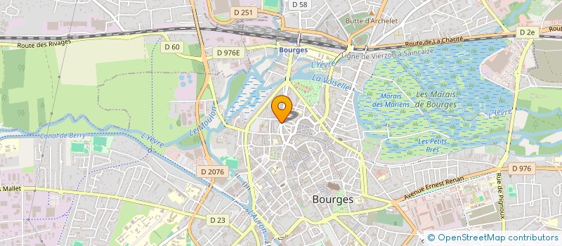 localisation de l'entreprise VALSOPTIQUE - ARBC à BOURGES