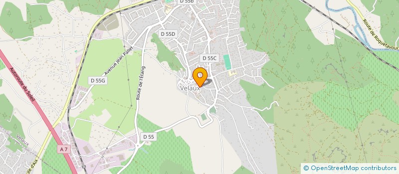 localisation de l'entreprise VALSPEED à VELAUX