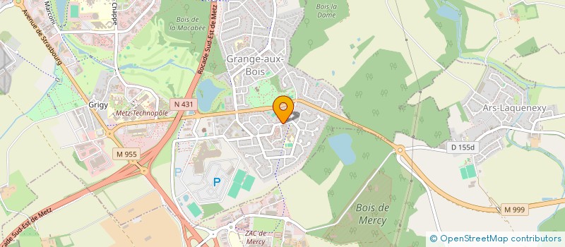 localisation de l'entreprise VALSTRAT SPORT  METZ