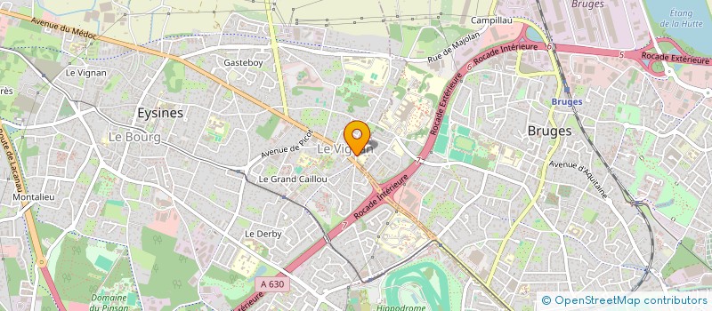 localisation de l'entreprise VALSUCO  EYSINES