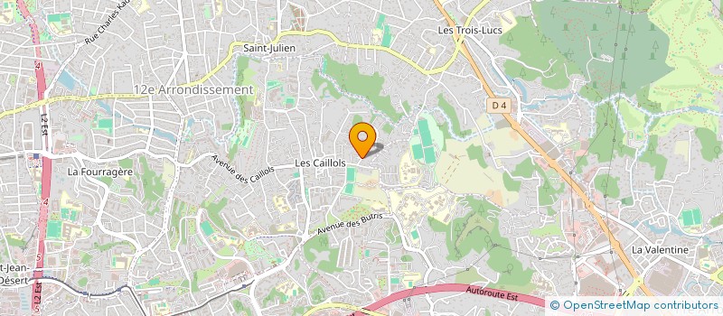 localisation de l'entreprise VALSUD BTP  MARSEILLE