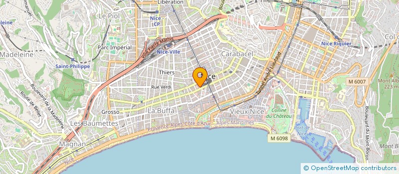 localisation de l'entreprise VALTANO  NICE