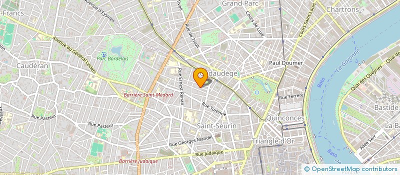 localisation de l'entreprise VALTER  BORDEAUX