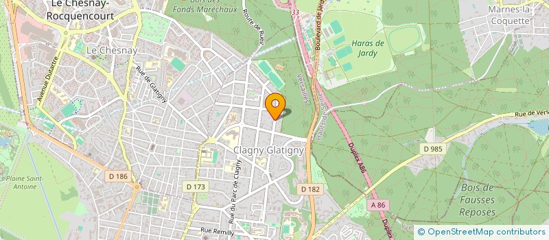 localisation de l'entreprise VALTER CONSULT à VERSAILLES