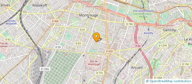 localisation de l'entreprise VALTERRA ENVIRONNEMENT  MONTROUGE