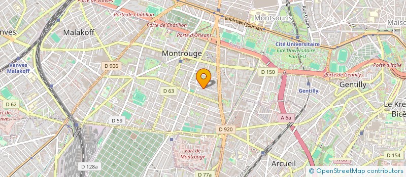 localisation de l'entreprise VALTERRA HOLDING  MONTROUGE