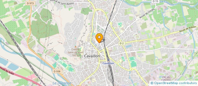 localisation de l'entreprise VALTHERA  CAVAILLON