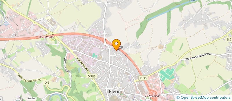 localisation de l'entreprise VALTHIMMO  PLERIN