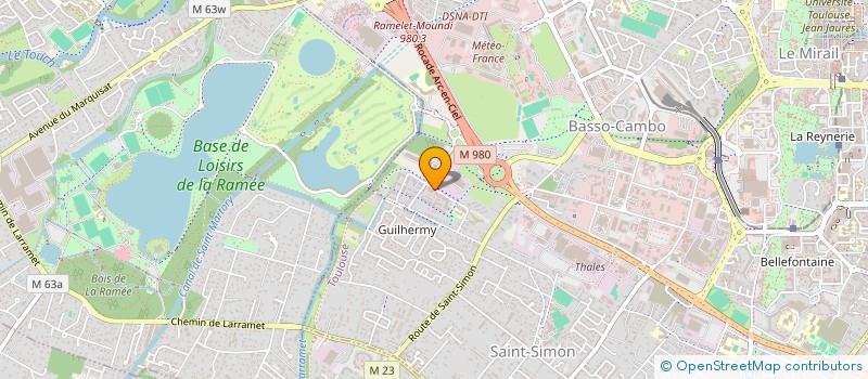 localisation de l'entreprise VALTHO IMMO  TOULOUSE