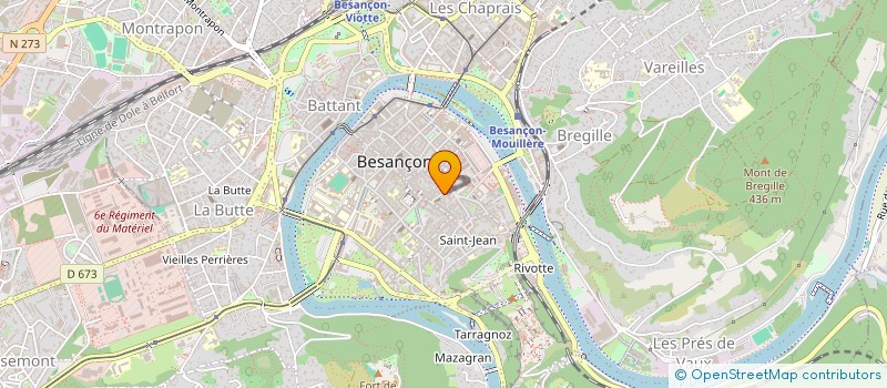localisation de l'entreprise VALTHY DESIGN à BESANCON