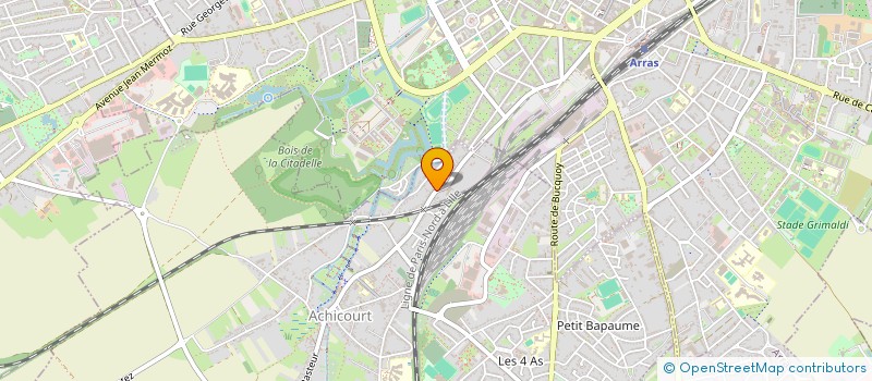 localisation de l'entreprise VALTIEN  ACHICOURT