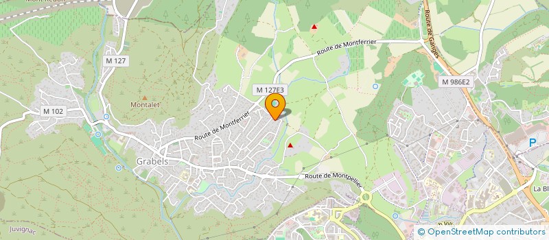 localisation de l'entreprise VALTILUMA  GRABELS