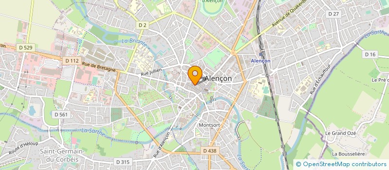 localisation de l'entreprise VALTILY76 à ALENCON