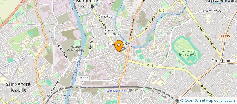 localisation de l'entreprise VALTOMAX à MARCQ-EN-BARŒUL