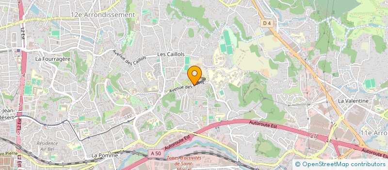 localisation de l'entreprise VALTON ECO RENOV' à MARSEILLE