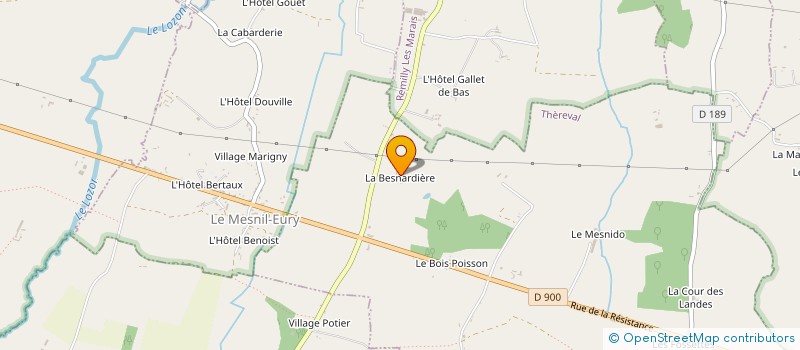 localisation de l'entreprise VALTONIZO  THEREVAL