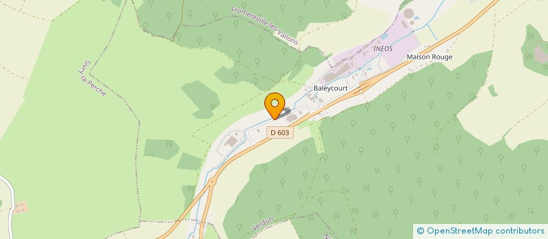 localisation de l'entreprise VALTRIS CHAMPLOR SAS à VERDUN