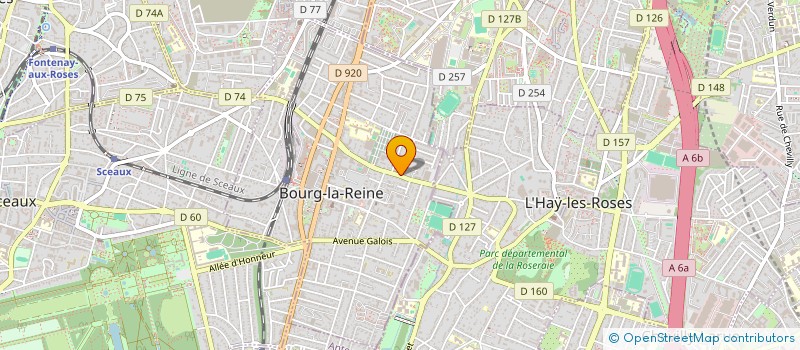 localisation de l'entreprise VALUBIO ENERGIES à BOURG-LA-REINE