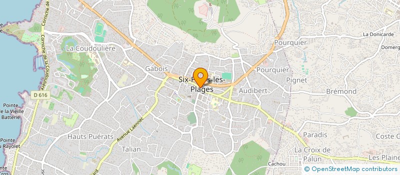localisation de l'entreprise VALUCLE à SIX-FOURS-LES-PLAGES