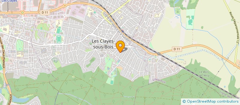 localisation de l'entreprise VALUDO à LES CLAYES-SOUS-BOIS