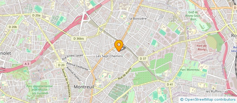 localisation de l'entreprise VALUE CO-CREATION à MONTREUIL