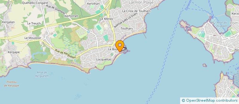 localisation de l'entreprise VALUEC à LARMOR-PLAGE