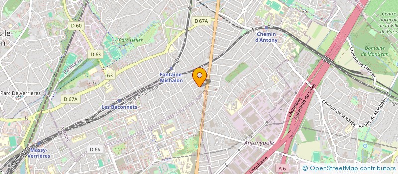 localisation de l'entreprise VALUELYTIX à ANTONY