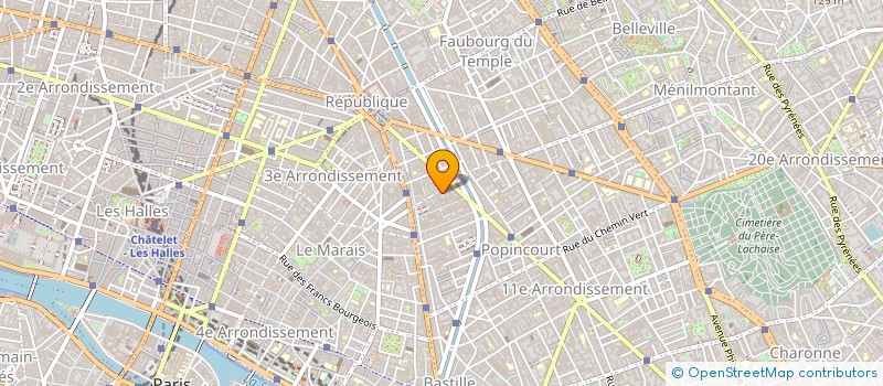 localisation de l'entreprise VALUES.MEDIA  PARIS