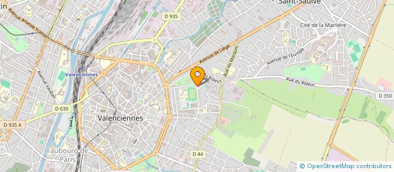 localisation de l'entreprise VALUM à VALENCIENNES