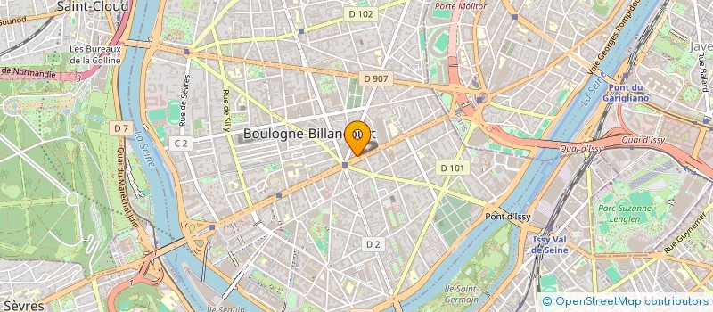 localisation de l'entreprise VALUMEN EXECUTIVE SEARCH  BOULOGNE-BILLANCOURT