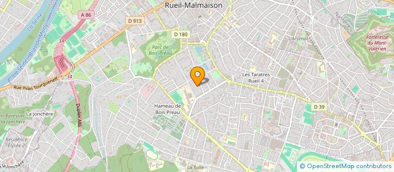 localisation de l'entreprise VALUTIS à RUEIL-MALMAISON