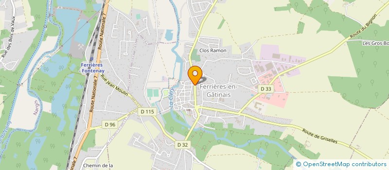 localisation de l'entreprise VALVAL à FERRIERES-EN-GATINAIS