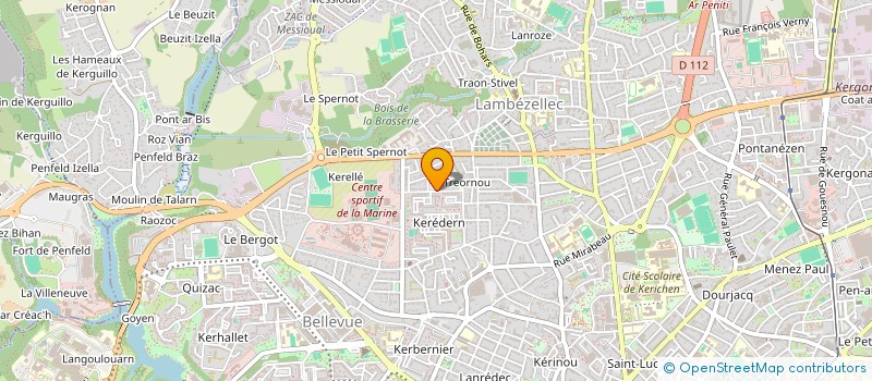 localisation de l'entreprise VALVERDE à BREST